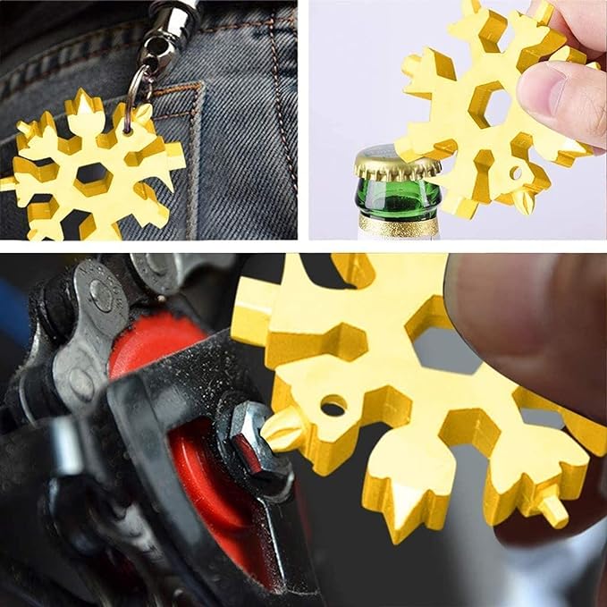 SAKER®18-IN-1 SNOWFLAKE MULTI-TOOL